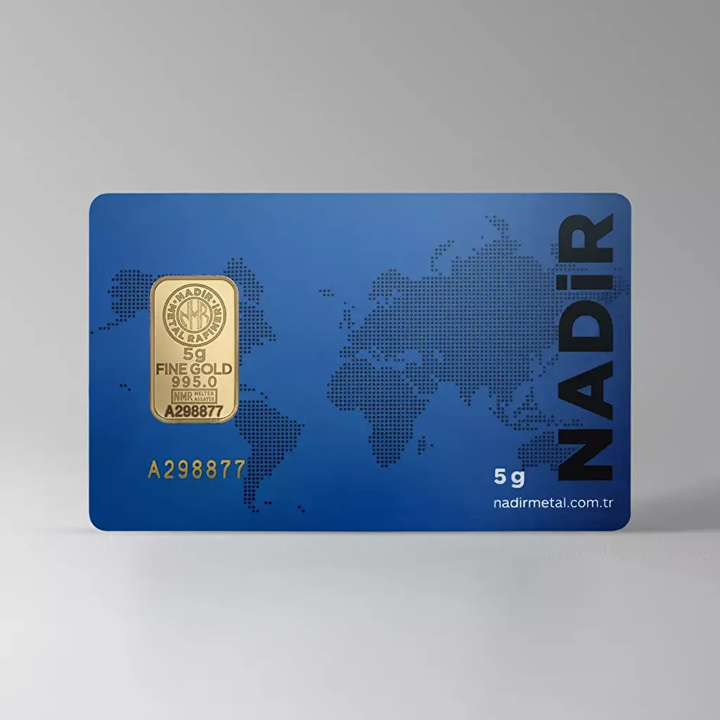 NadirGold 5 Gram Külçe Altın 995